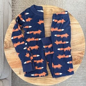 Hanna Andersson Fox Print Pajamas